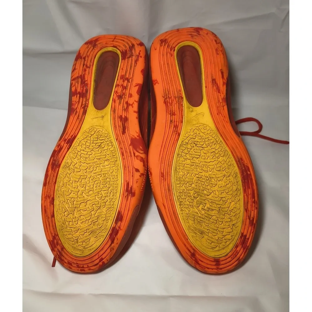 Nike IsoFly Big Kids Basketball Shoes Team Orange Laser Orange FN4384-800 Size 7